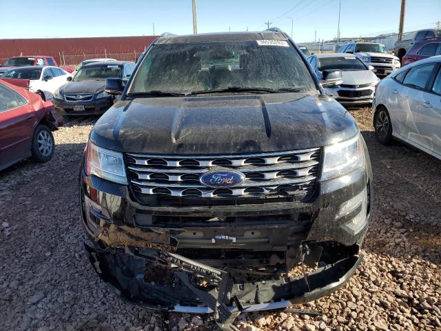 1FM5K8FHXHGB91128 - 2017 FORD EXPLORER LIMITED BLACK photo 5