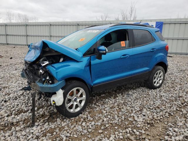 MAJ6S3GL1LC339591 - 2020 FORD ECOSPORT SE ლურჯი ფოტო 1
