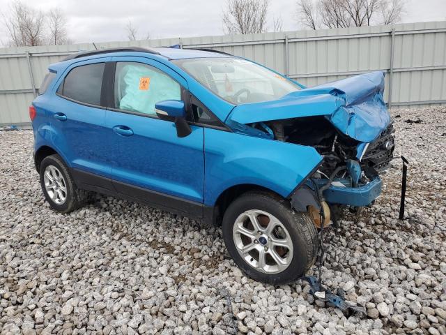 MAJ6S3GL1LC339591 - 2020 FORD ECOSPORT SE ლურჯი ფოტო 4
