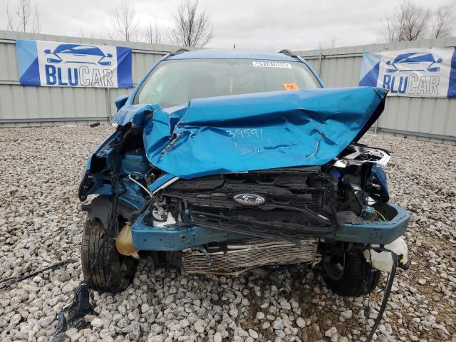 MAJ6S3GL1LC339591 - 2020 FORD ECOSPORT SE ლურჯი ფოტო 5