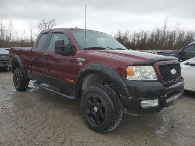 1FTPX14526FB79508 - 2006 FORD F150 MAROON photo 4