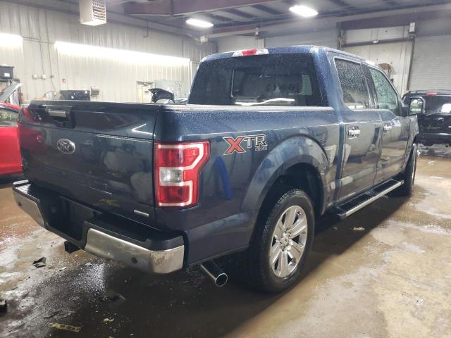 1FTEW1EPXJFB34190 - 2018 FORD F150 SUPERCREW BLUE photo 3