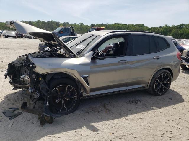 5YMTS0C02M9G04860 - 2021 BMW X3 M COMPETITION SILVER photo 1