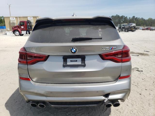 5YMTS0C02M9G04860 - 2021 BMW X3 M COMPETITION SILVER photo 6