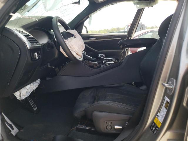 5YMTS0C02M9G04860 - 2021 BMW X3 M COMPETITION SILVER photo 7