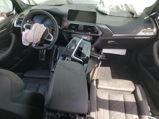 5YMTS0C02M9G04860 - 2021 BMW X3 M COMPETITION SILVER photo 8