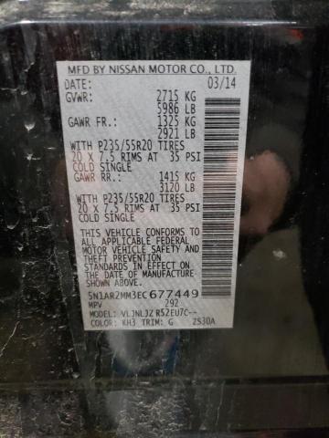 5N1AR2MM3EC677449 - 2014 NISSAN PATHFINDER S Qara foto 13