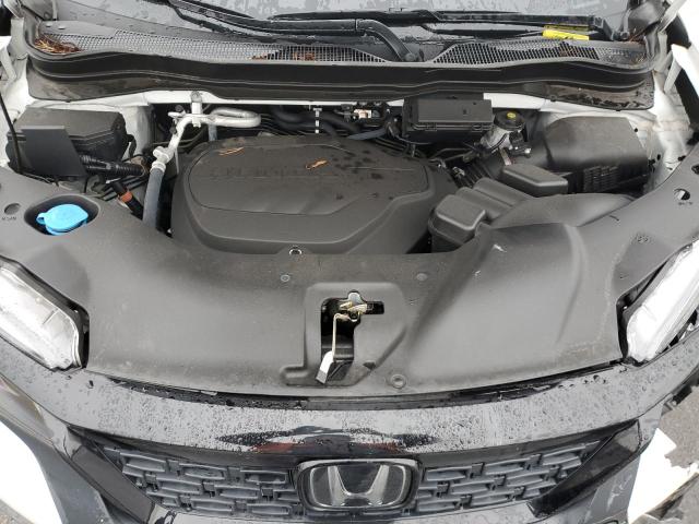 5FNYF8H50MB030607 - 2021 HONDA PASSPORT EXL WHITE photo 12