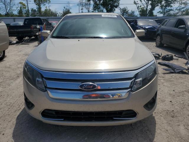 3FAHP0HA0AR338551 - 2010 FORD FUSION SE CREAM photo 5