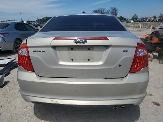 3FAHP0HA0AR338551 - 2010 FORD FUSION SE CREAM photo 6