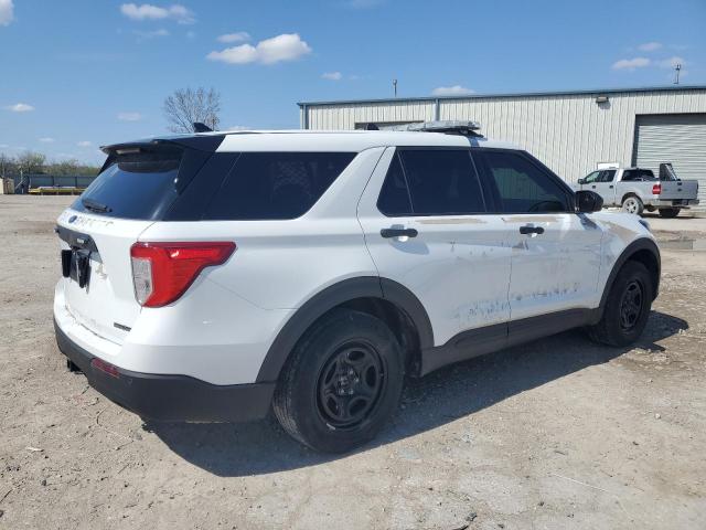 1FM5K8AB3LGC94791 - 2020 FORD EXPLORER POLICE INTERCEPTOR 白色 照片 3
