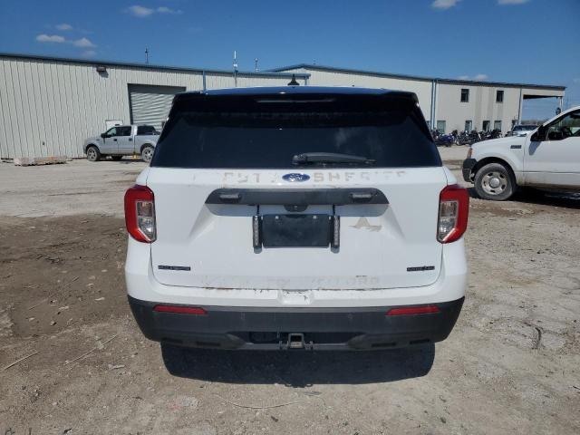 1FM5K8AB3LGC94791 - 2020 FORD EXPLORER POLICE INTERCEPTOR 白色 照片 6