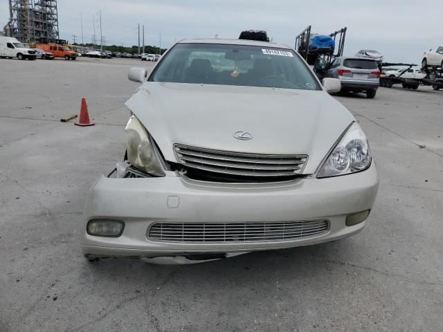 JTHBF30G835041312 - 2003 LEXUS ES 300 SILVER photo 5