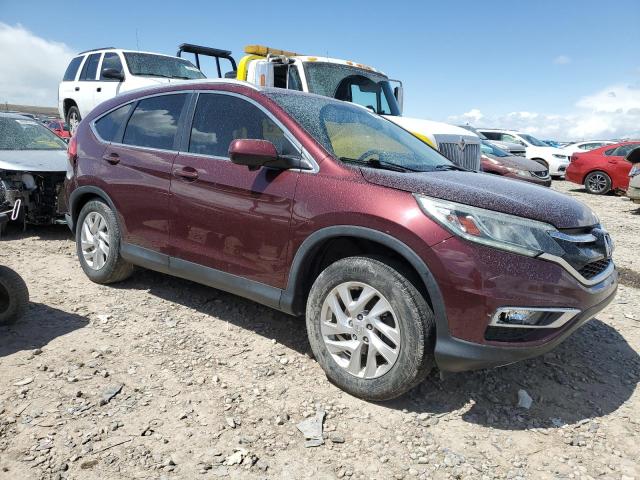 2HKRM3H72FH503653 - 2015 HONDA CR-V EXL BURGUNDY photo 4