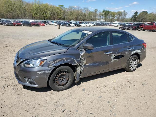 3N1AB7AP7GY241625 - 2016 NISSAN SENTRA S SILVER photo 1