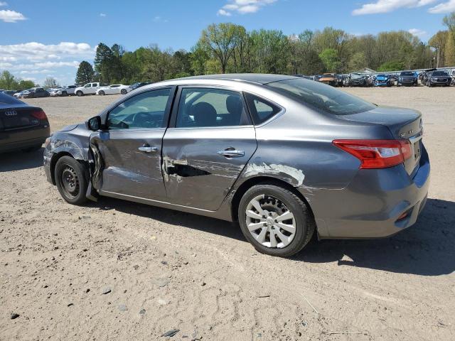 3N1AB7AP7GY241625 - 2016 NISSAN SENTRA S SILVER photo 2