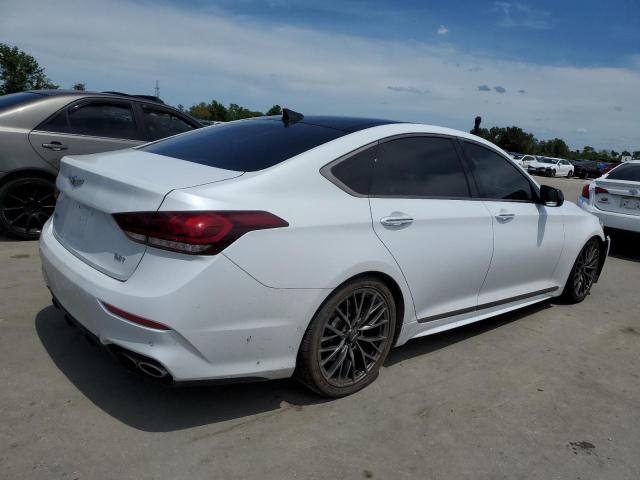 KMHGN4JB6JU222801 - 2018 GENESIS G80 SPORT WHITE photo 3