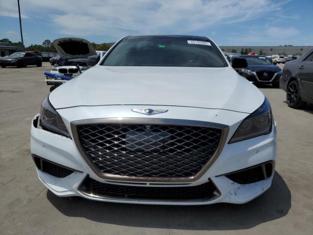 KMHGN4JB6JU222801 - 2018 GENESIS G80 SPORT WHITE photo 5