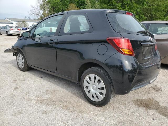 VNKJTUD33HA071472 - 2017 TOYOTA YARIS L BLACK photo 2