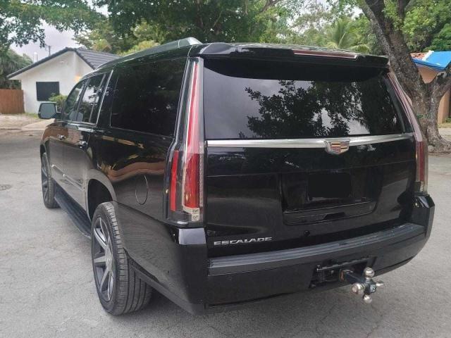 1GYS4HKJ0KR110105 - 2019 CADILLAC ESCALADE ESV LUXURY BLACK photo 3