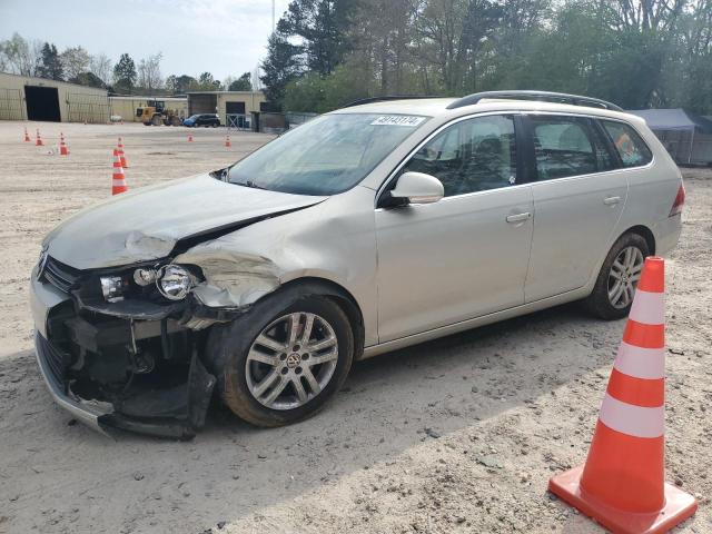 3VWPL7AJ6AM624595 - 2010 VOLKSWAGEN JETTA TDI BEIGE photo 1