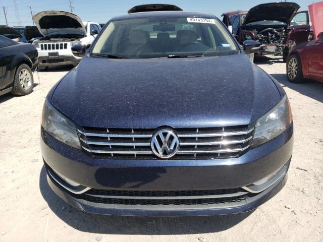 1VWCN7A31EC089371 - 2014 VOLKSWAGEN PASSAT SEL BLUE photo 5