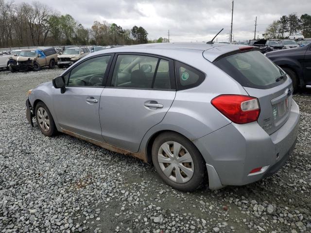 JF1GPAA66E9283855 - 2014 SUBARU IMPREZA SILVER photo 2