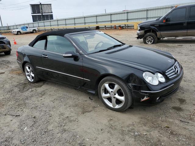 WDBTK65GX5T043278 - 2005 MERCEDES-BENZ CLK 320 BLACK photo 4