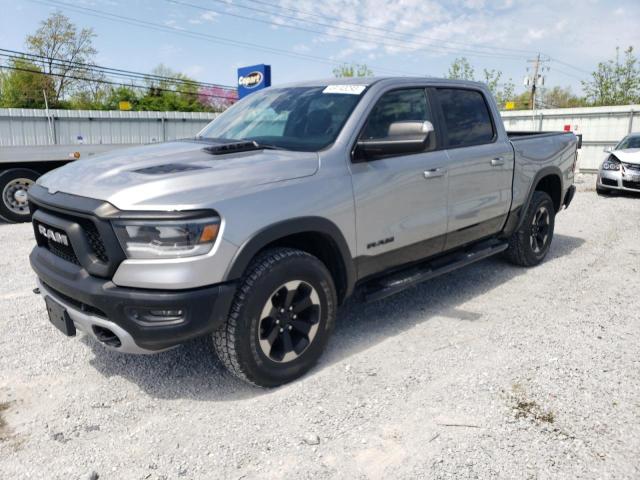 1C6SRFLTXKN530092 - 2019 RAM 1500 REBEL SILVER photo 1