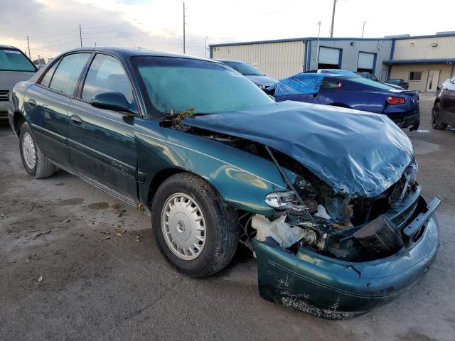 2G4WY55J0Y1117008 - 2000 BUICK CENTURY LIMITED GREEN photo 1