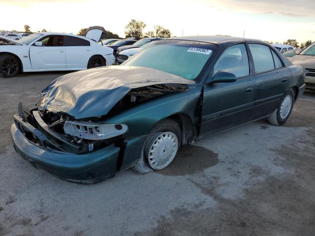 2G4WY55J0Y1117008 - 2000 BUICK CENTURY LIMITED GREEN photo 2