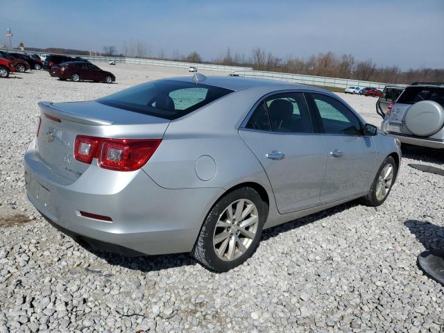 1G11H5SL1EF287752 - 2014 CHEVROLET MALIBU LTZ SILVER photo 3