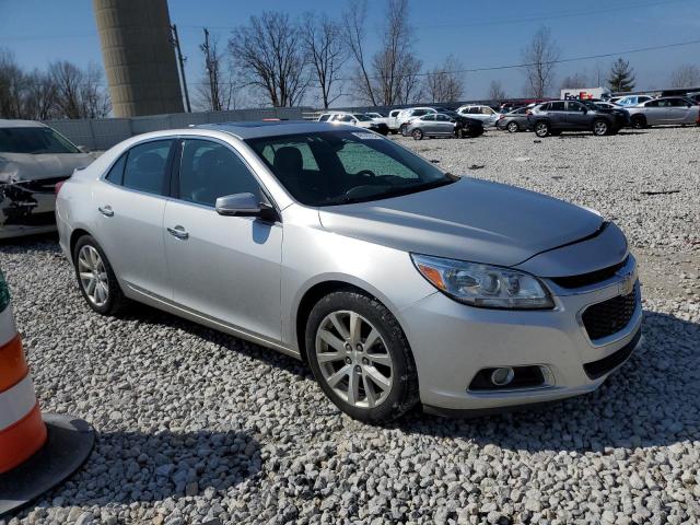 1G11H5SL1EF287752 - 2014 CHEVROLET MALIBU LTZ SILVER photo 4