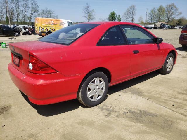1HGEM22165L071819 - 2005 HONDA CIVIC DX VP Qırmızı foto 3