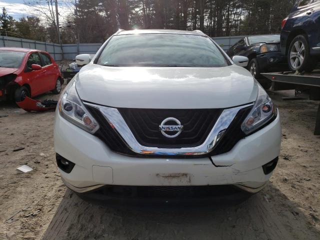 5N1AZ2MH6JN143699 - 2018 NISSAN MURANO S WHITE photo 5