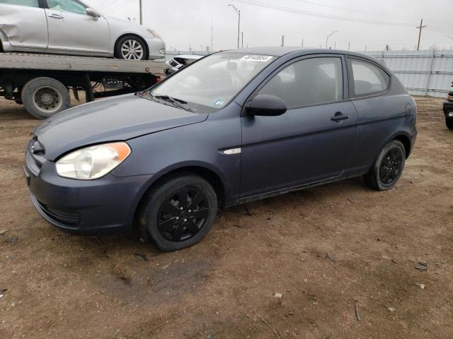 KMHCM36C89U107898 - 2009 HYUNDAI ACCENT GS BLUE photo 1