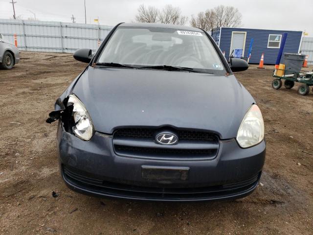 KMHCM36C89U107898 - 2009 HYUNDAI ACCENT GS BLUE photo 5