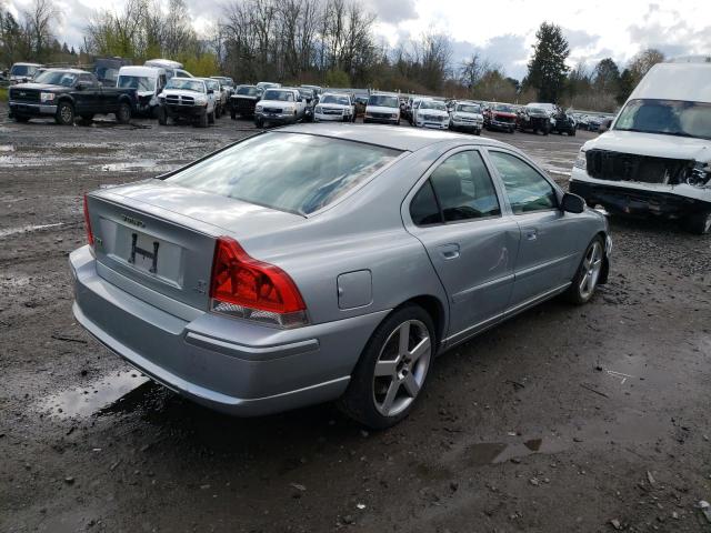 YV1RH527472638459 - 2007 VOLVO S60 R ვერცხლისფერი ფოტო 3