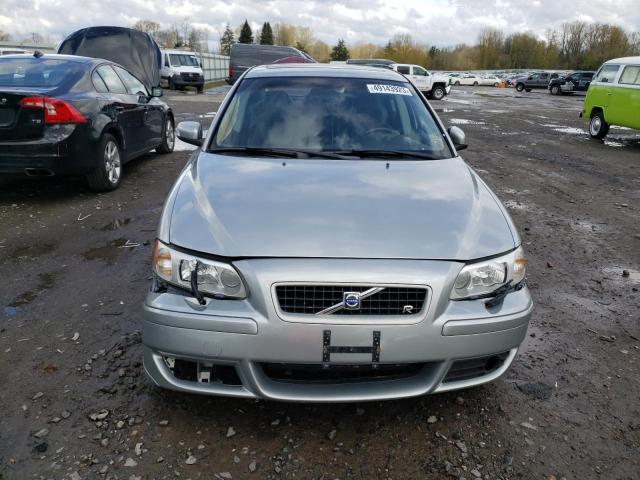 YV1RH527472638459 - 2007 VOLVO S60 R SILVER photo 5