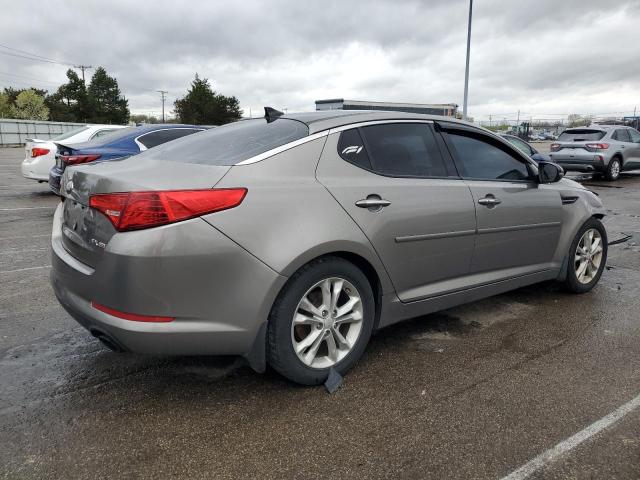 5XXGN4A75DG218796 - 2013 KIA OPTIMA EX GRAY photo 3