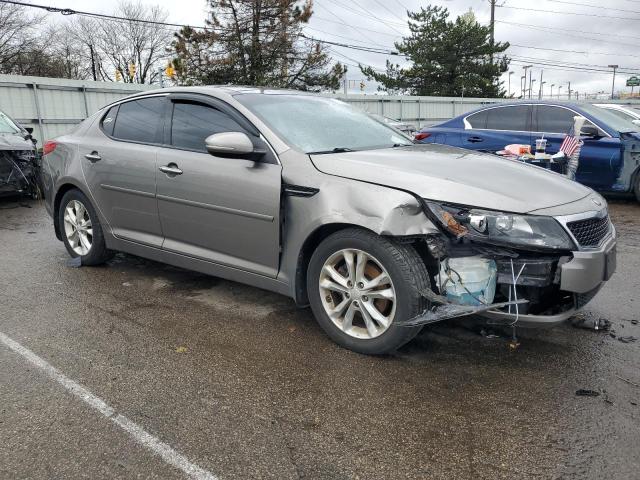 5XXGN4A75DG218796 - 2013 KIA OPTIMA EX GRAY photo 4