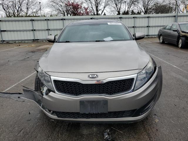 5XXGN4A75DG218796 - 2013 KIA OPTIMA EX GRAY photo 5