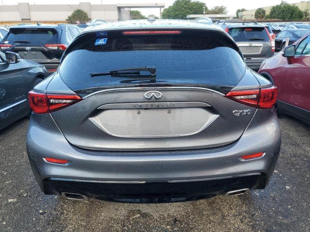 SJKCH5CP7HA034676 - 2017 INFINITI QX30 BASE GRAY photo 6