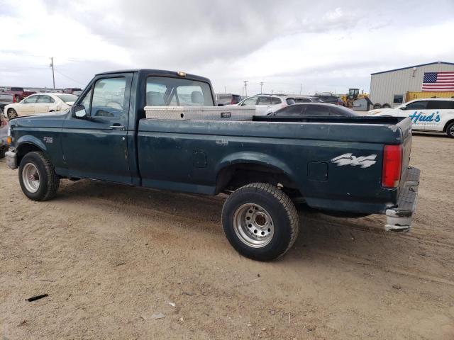 1FTEF14Y8NLA99442 - 1992 FORD F150 GREEN photo 2