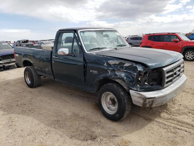 1FTEF14Y8NLA99442 - 1992 FORD F150 GREEN photo 4