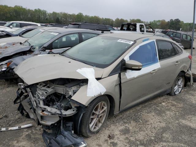 1FADP3F29GL393566 - 2016 FORD FOCUS SE SILVER photo 1