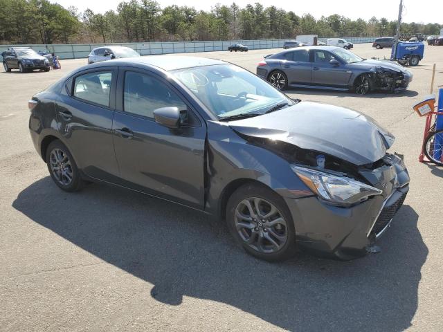 3MYDLBYV8LY712546 - 2020 TOYOTA YARIS L GRAY photo 4