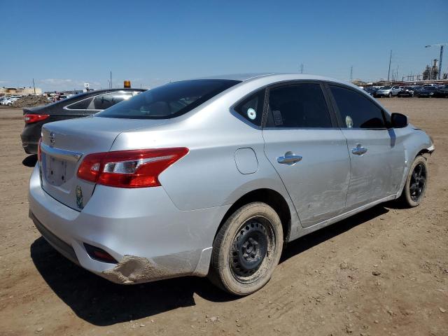 3N1AB7AP0HY260146 - 2017 NISSAN SENTRA S SILVER photo 3