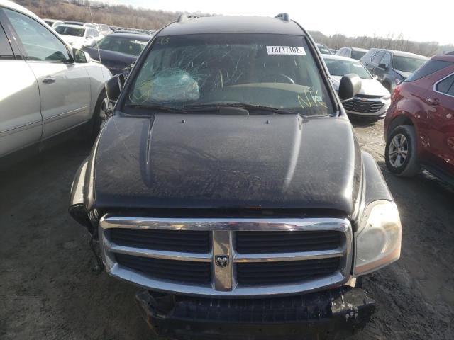 1D4HB58D74F142465 - 2004 DODGE DURANGO LIMITED BLACK photo 5