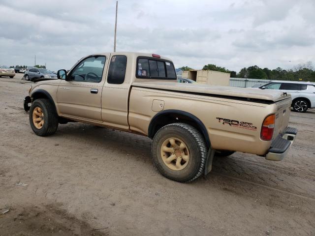 4TAWN72N6YZ649298 - 2000 TOYOTA TACOMA XTRACAB TAN photo 2